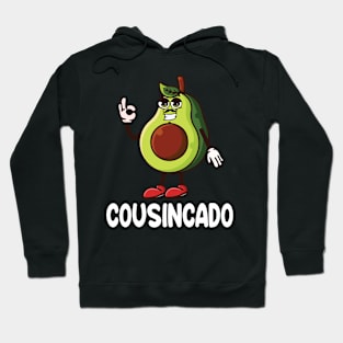 Avocado Man Face Dancing Happy Day Cousincado Brother Sister Hoodie